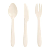 Sainsbury's reusable plastic cutlery set 24pc (British brand)