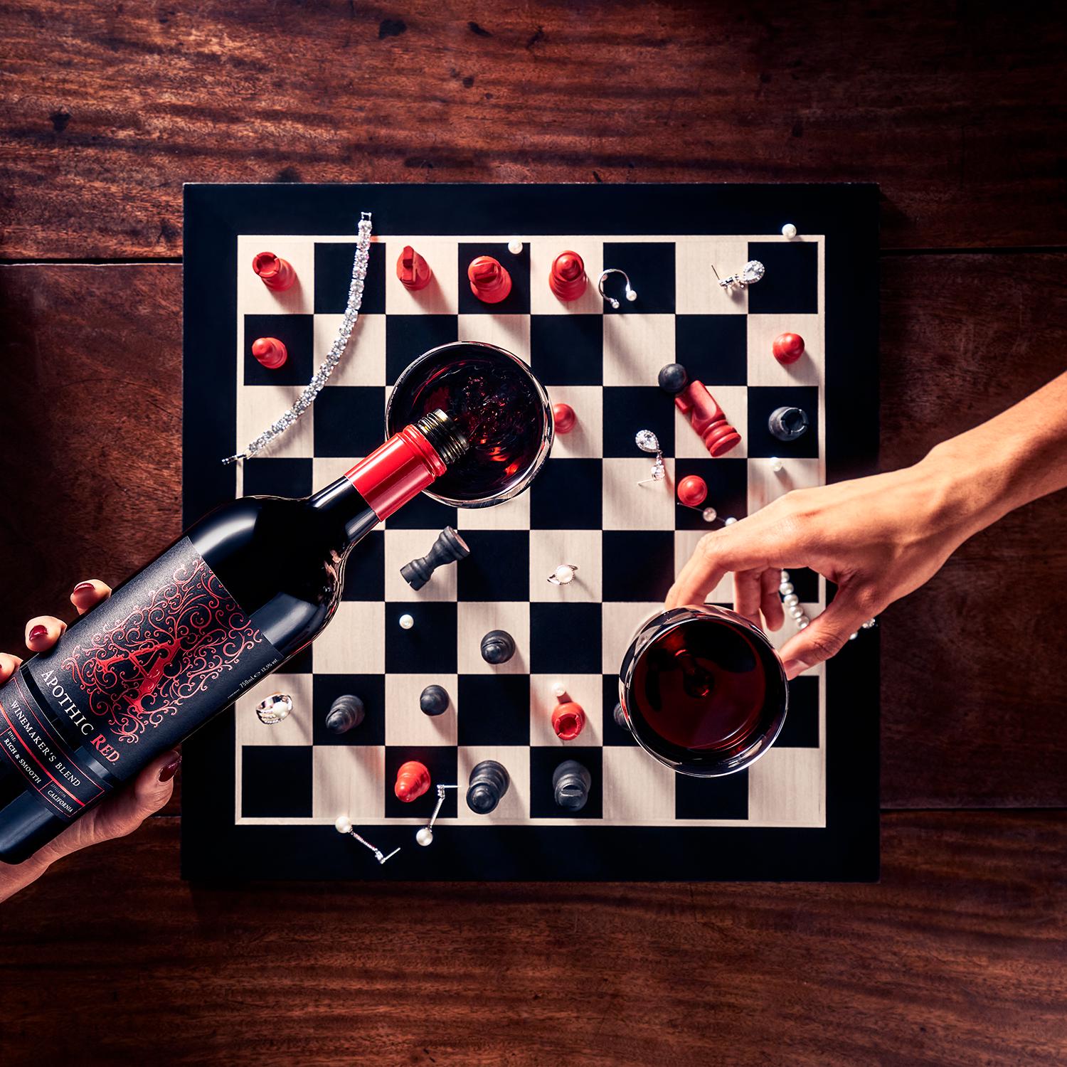 Apothic red wine blend 75cl (British brand)