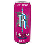 Relentless Fruit Punch energy drink 500ml, imported from the UK