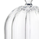Habitat Luxe Ribbed Glass Cloche Dome 28cm, UK version
