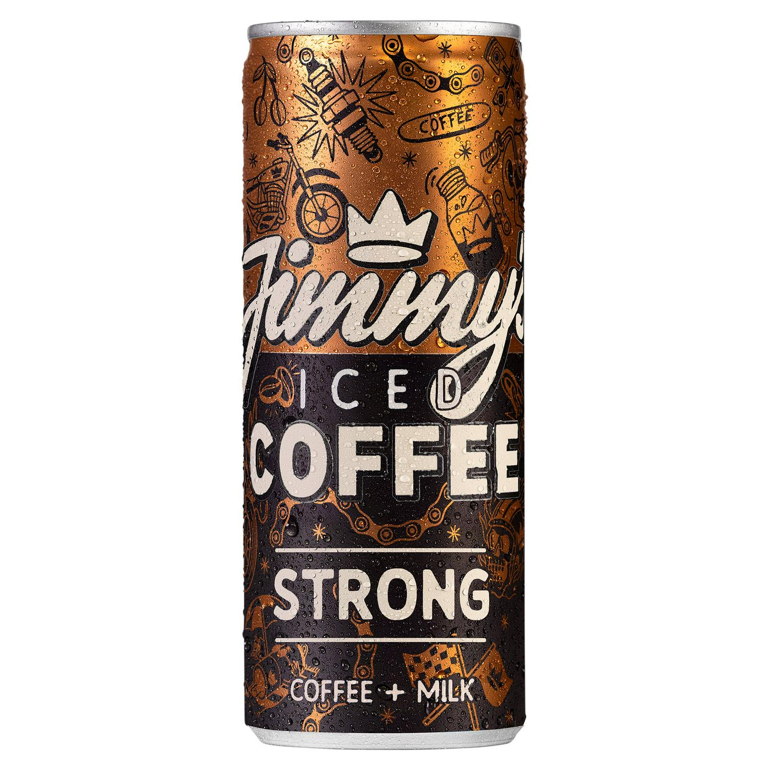 Jimmy's Strong Iced Coffee with Semi-Skimmed Milk 250ml, UK version