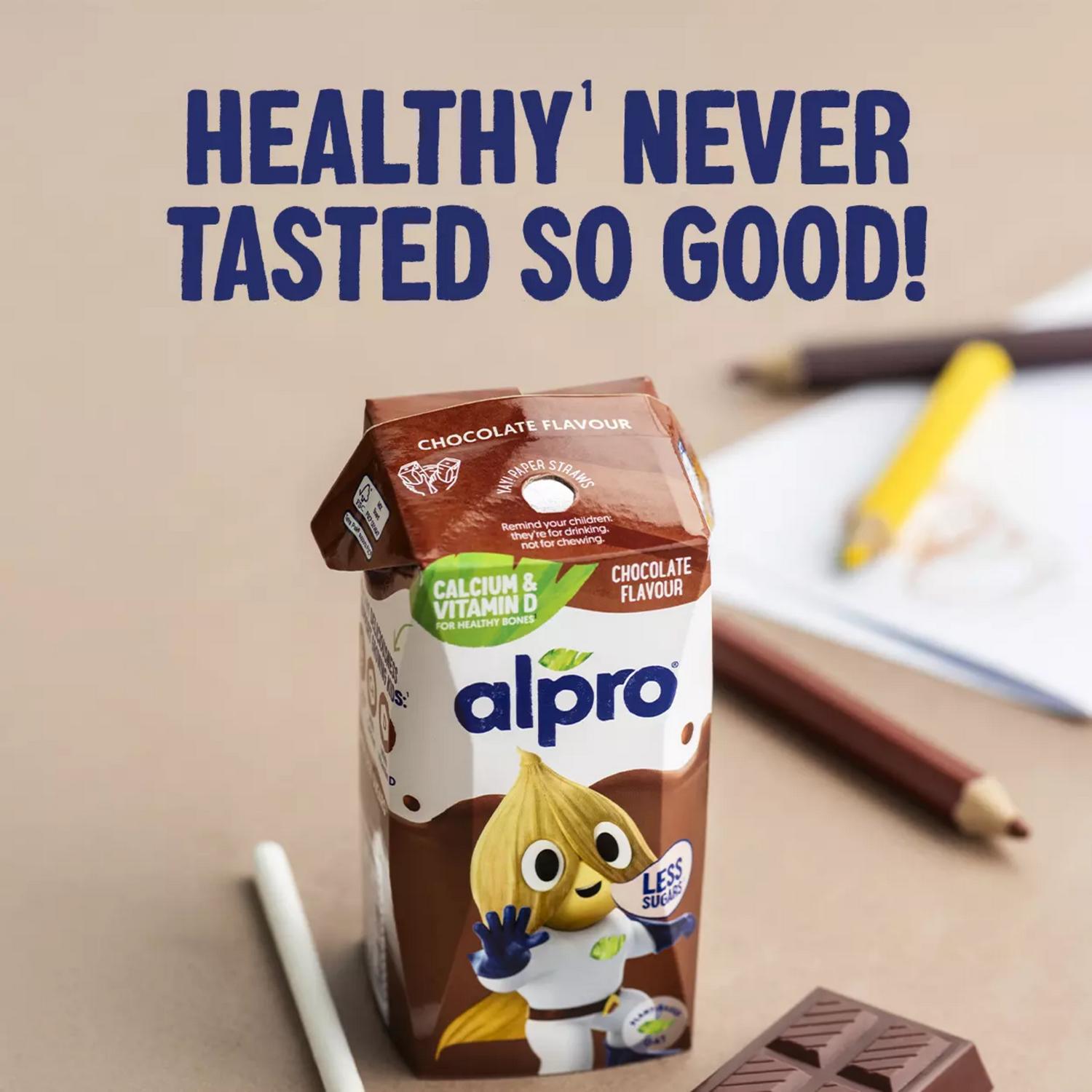 Alpro Kids Oat Chocolate Drink 200ml - British product