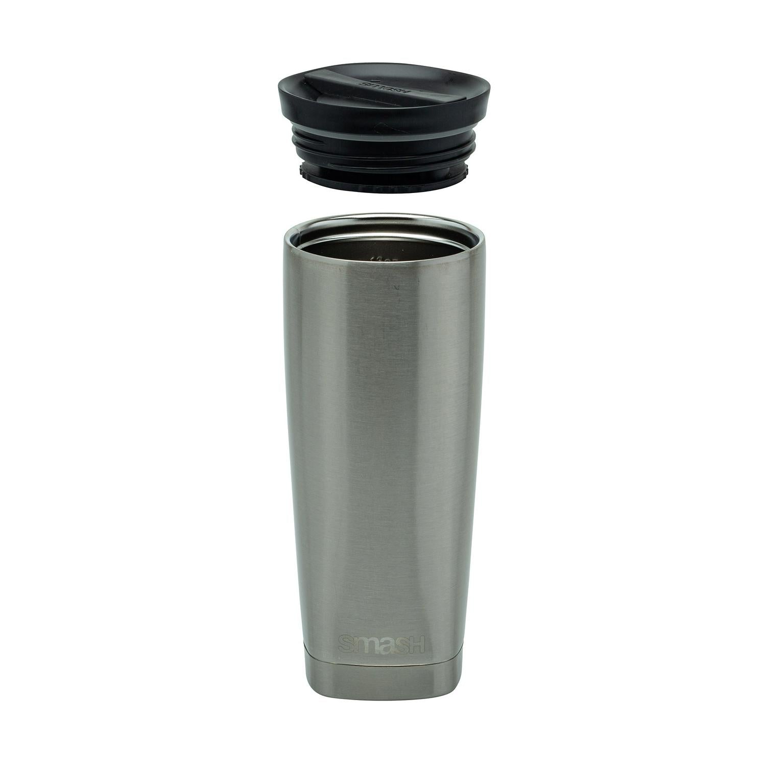 Smash stainless steel coffee cup pink gold 475ml (British brand)