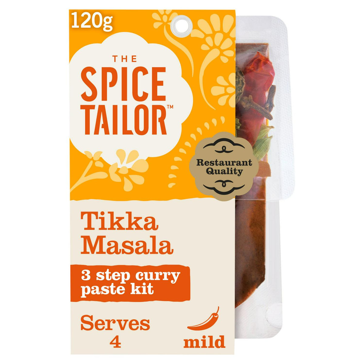 The Spice Tailor Tikka Masala Indian Curry Paste Kit 120g