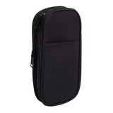 Sainsbury's black compartment pencil case 210mm (British brand)