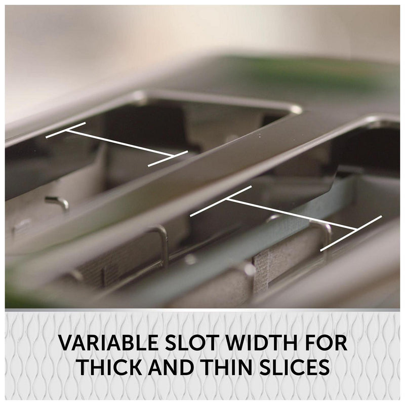 Breville VTT911 Curve 4 Slice Toaster - White and Chrome