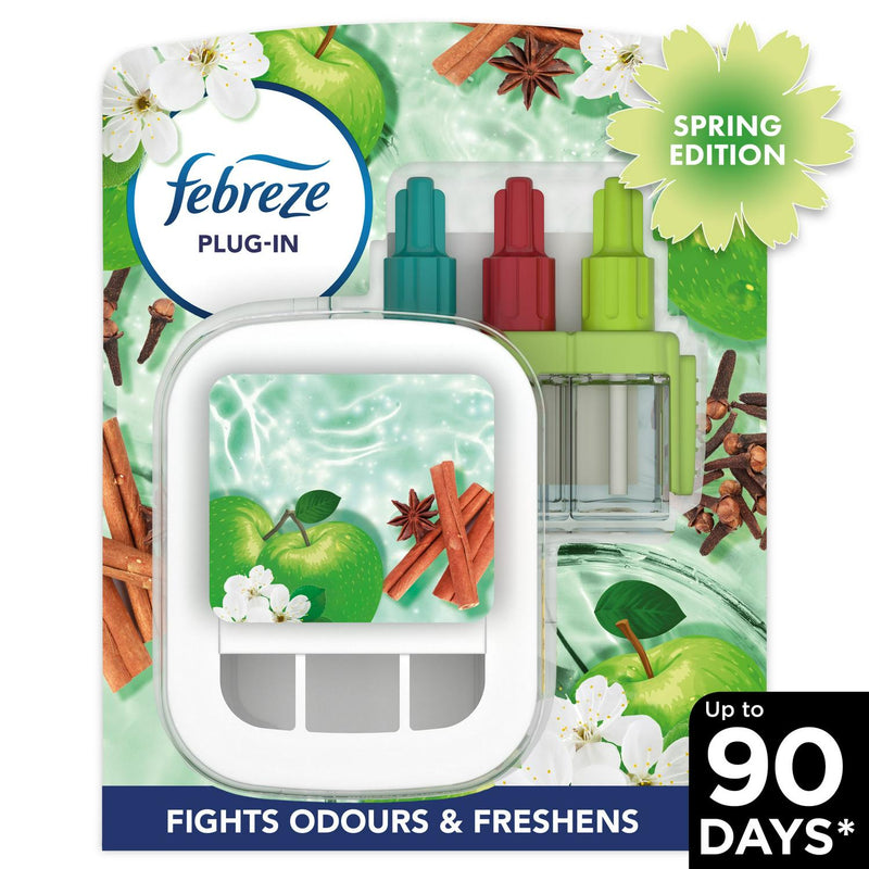 Febreze 3Volution Air Freshener Plug In Starter Kit Spiced Apple 20ml