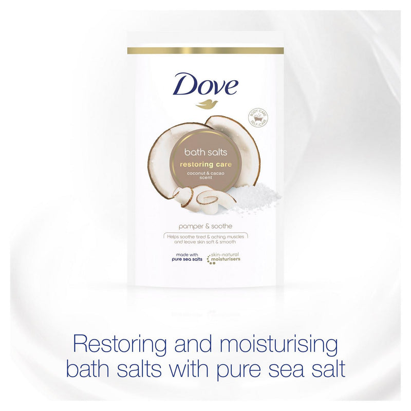 Dove bath salts Coconut Cacao 900g - British product
