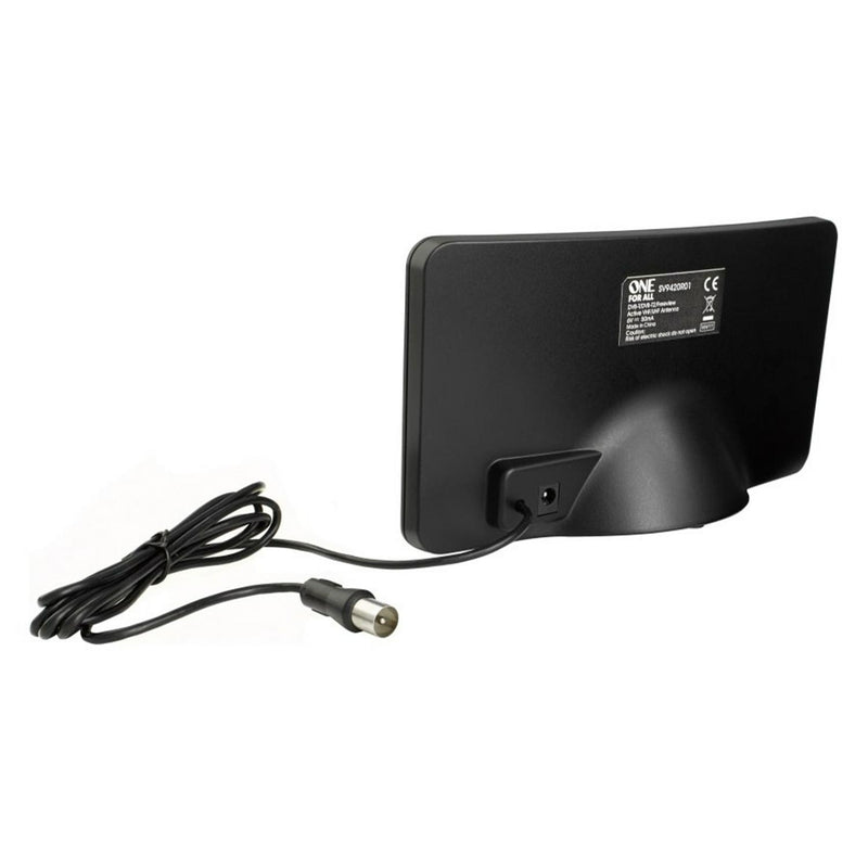 One For All Indoor Aerial DVB-T2 Amplified 21cm - British product