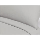 Habitat cotton bedding set plain grey, imported from the UK