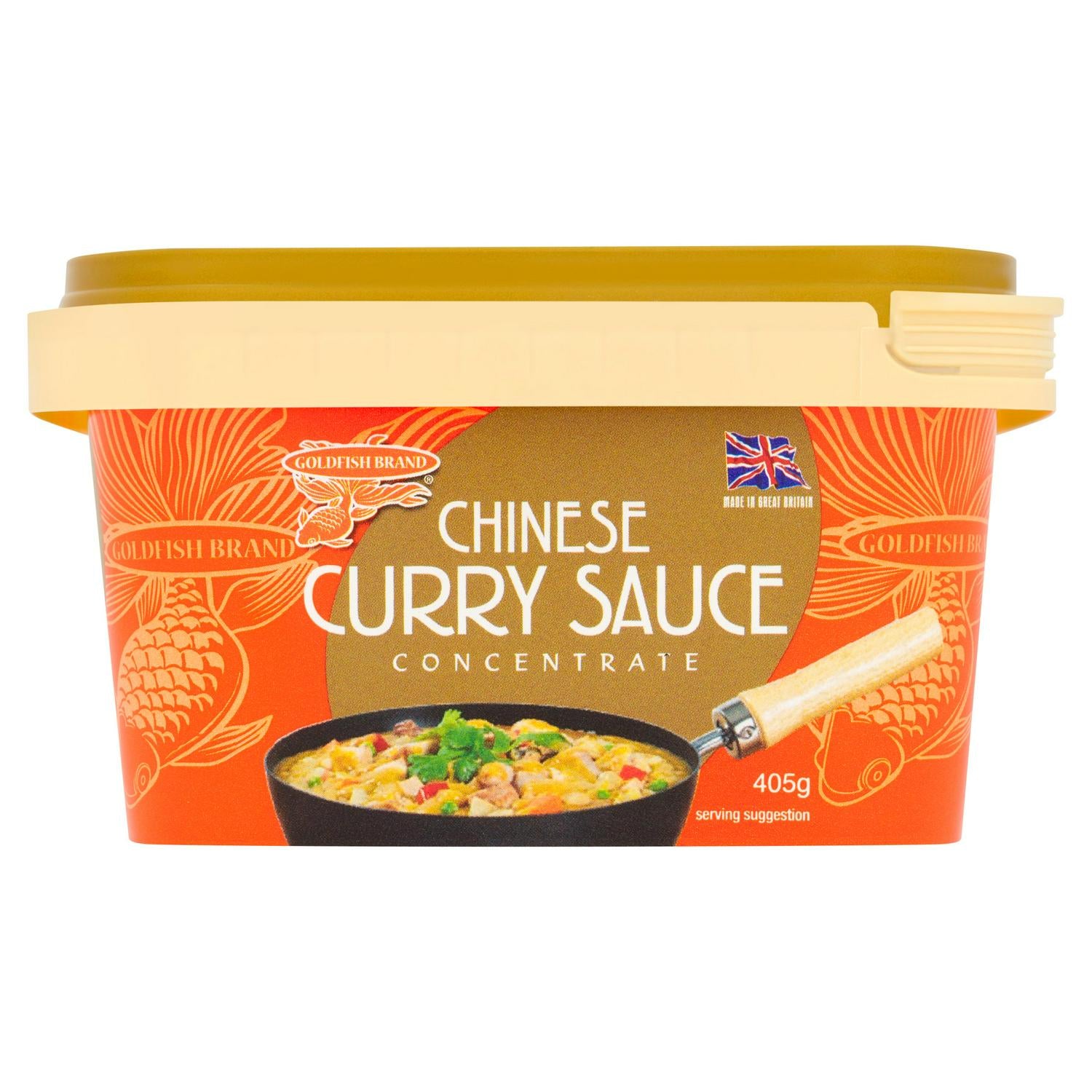 Goldfish Chinese Curry Sauce Sugar-Free 405g, UK version