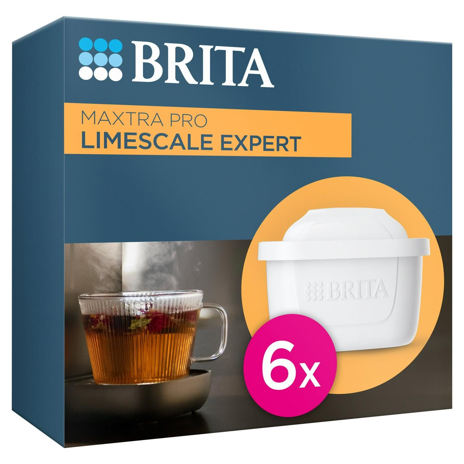 Brita Maxtra Pro water filter cartridge 6 pack - British product