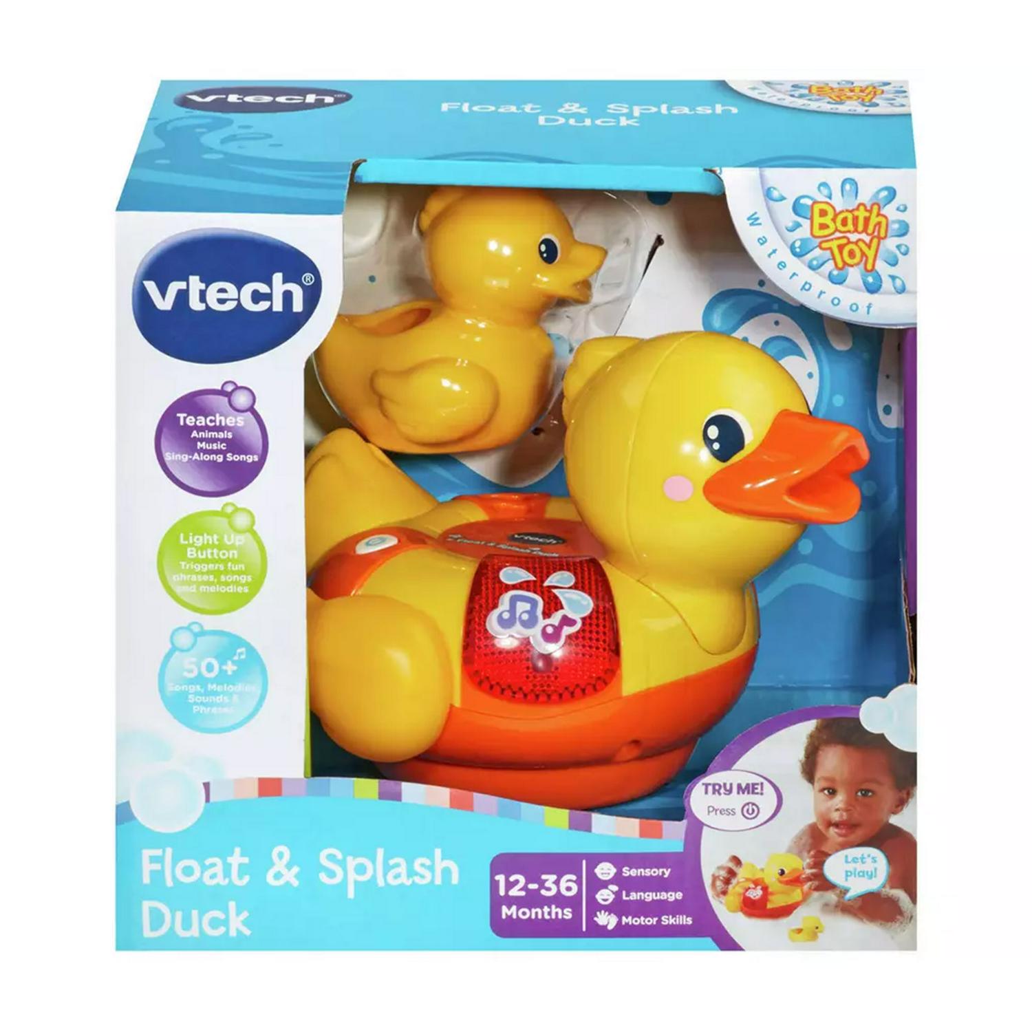VTech Float And Splash Duck toy for bath (British brand)