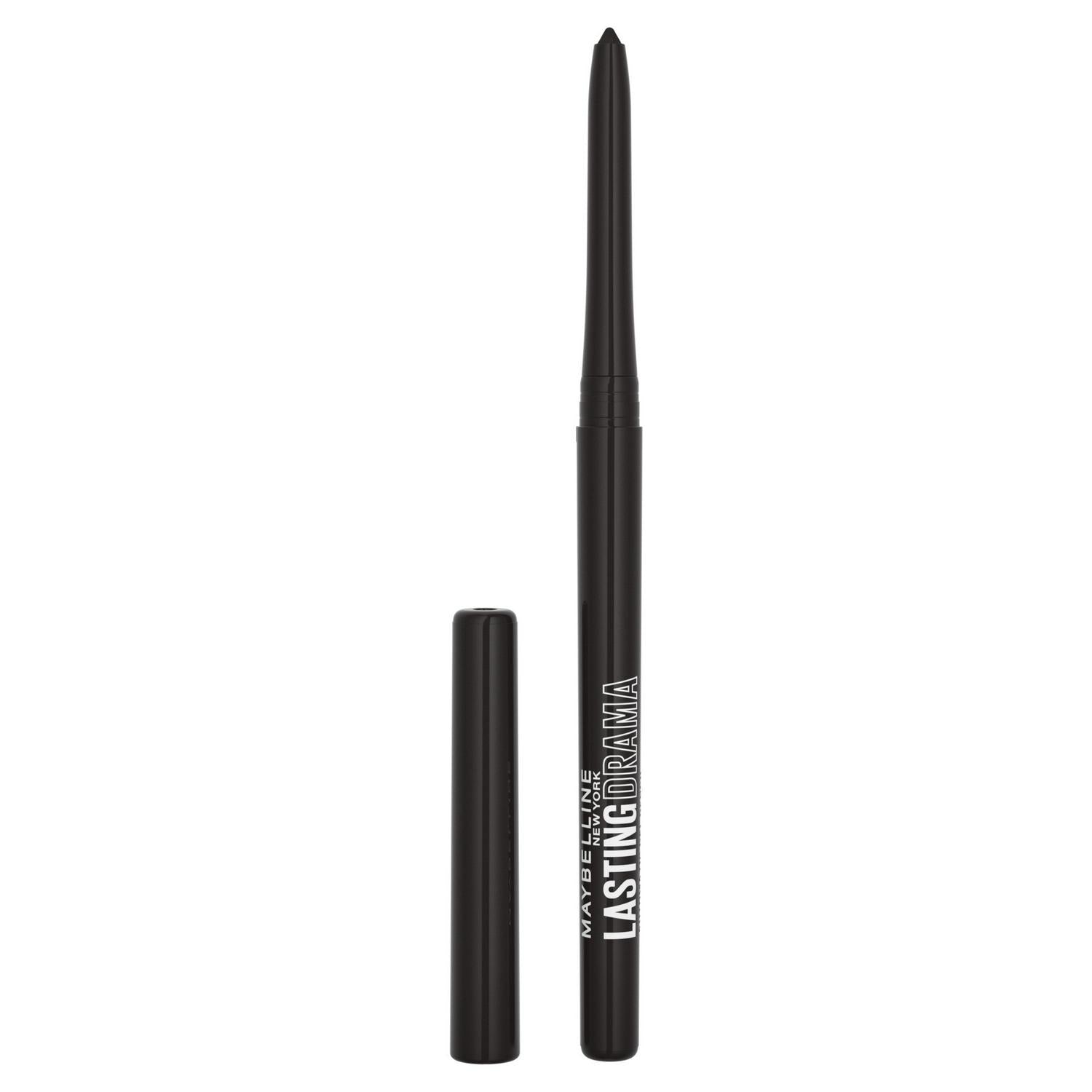 Maybelline Retractable Pencil Liner Midnight Black, imported from the UK