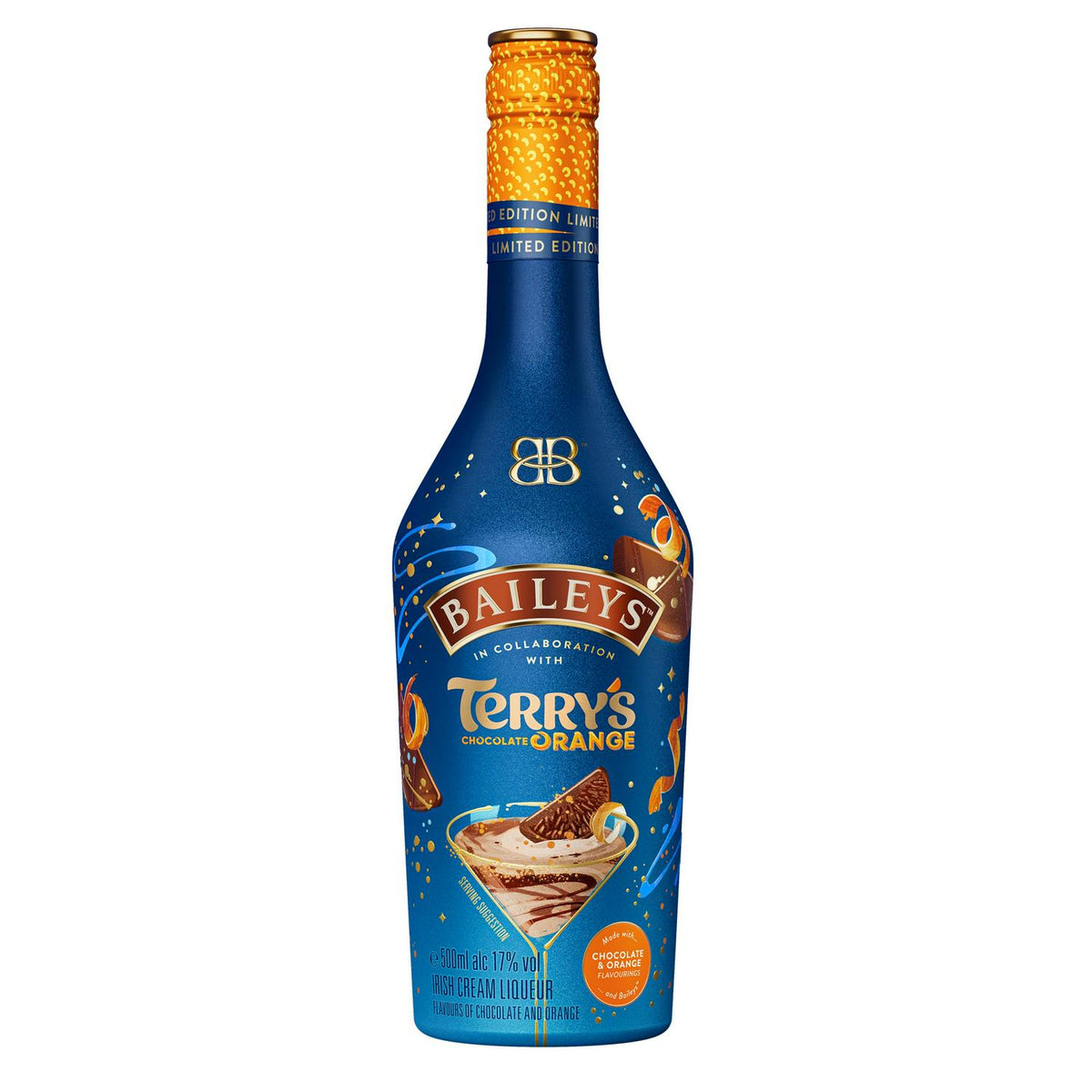 Baileys x Terry’s Chocolate Orange Irish Cream Liqueur 17% Vol 50cl
