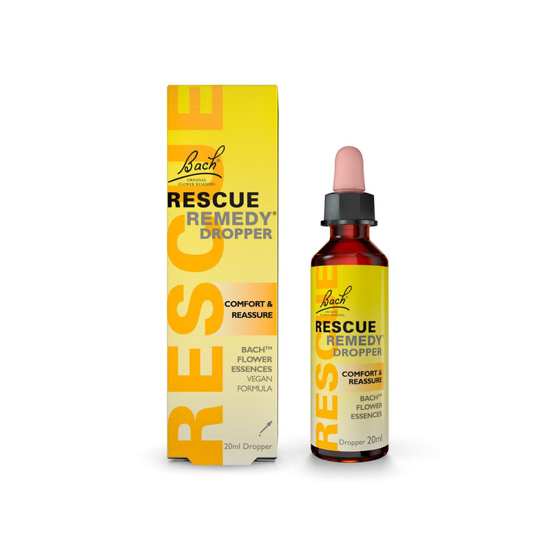 Frasco cuentagotas de Bach Rescue Remedy 20 ml - Producto británico