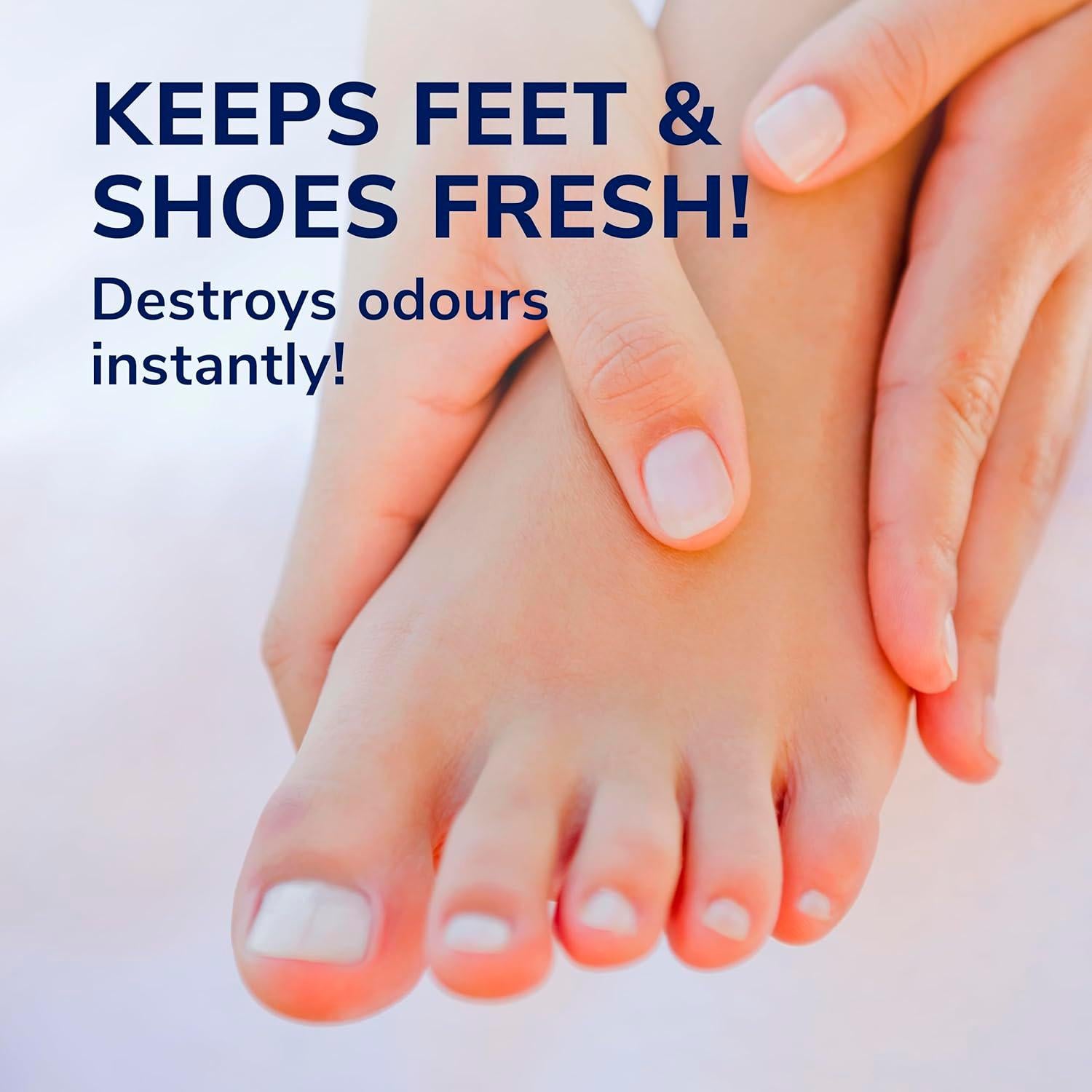 Dr. Scholl's ultra odour fighting foot powder 85g, UK version