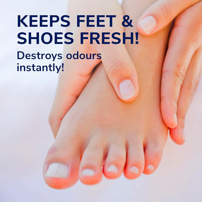 Dr. Scholl's ultra odour fighting foot powder 85g, UK version