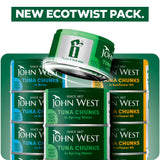 John West tuna chunks in spring water 4x125g, imported from the UK