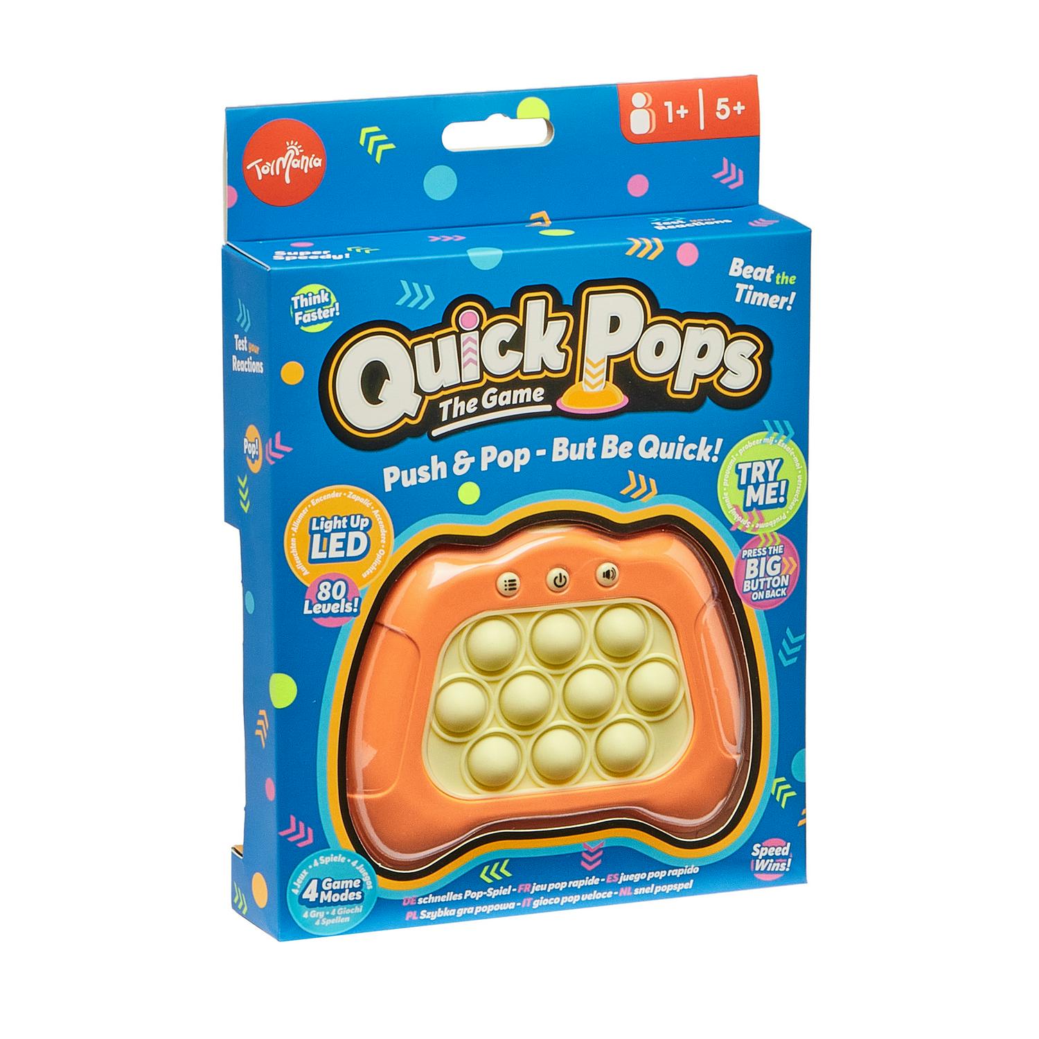 Toy Mania fidget pop toy assortment pack (British brand)
