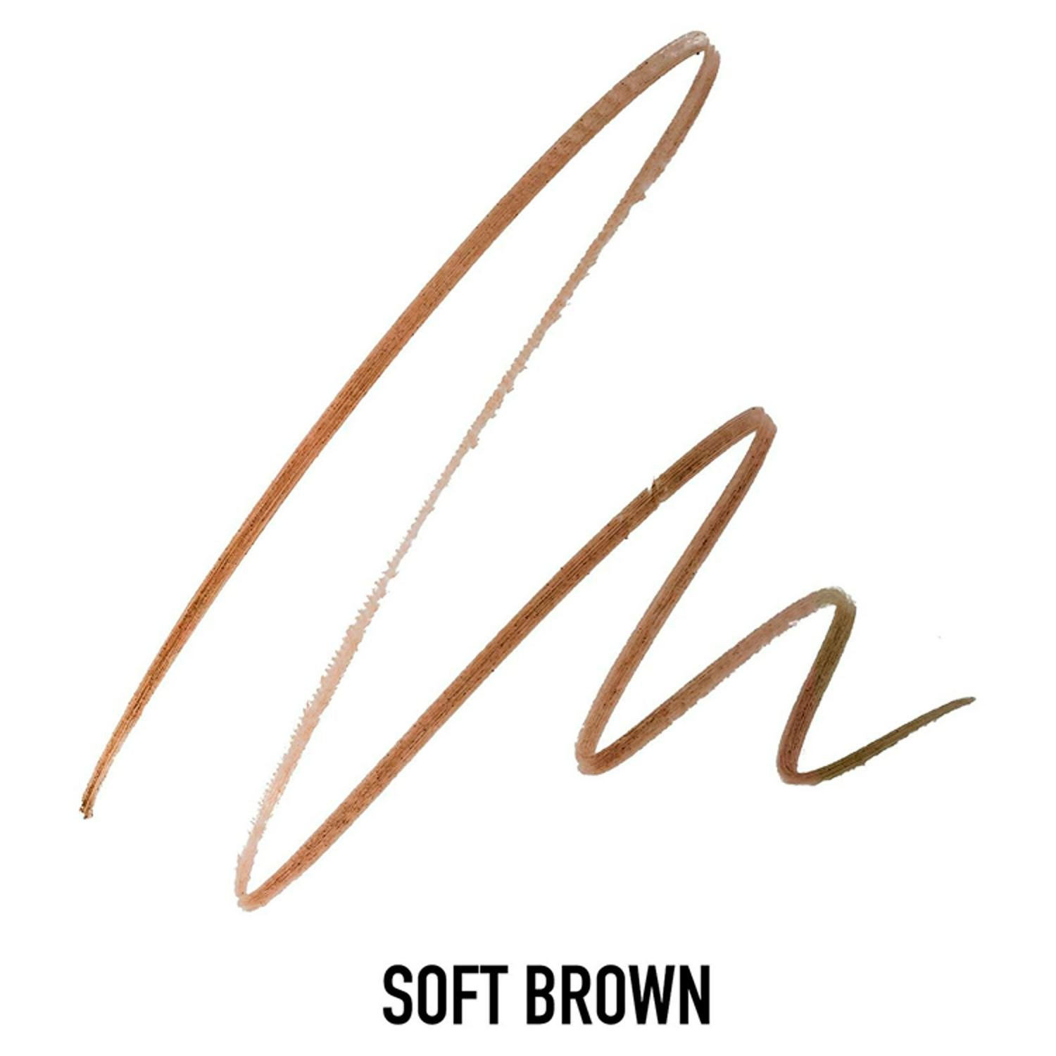 Double-Ended Brow Pencil with Spoolie Brush in Brown 1g