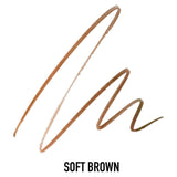 Double-Ended Brow Pencil with Spoolie Brush in Brown 1g