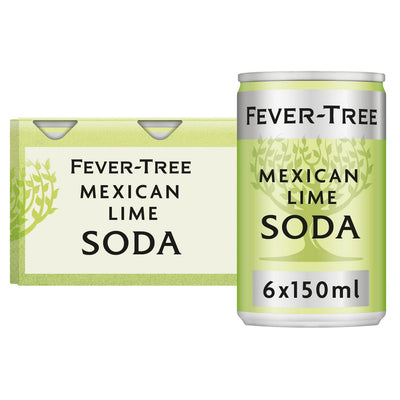 Fever-Tree Meksikansk Lime Sodavann 6x150ml