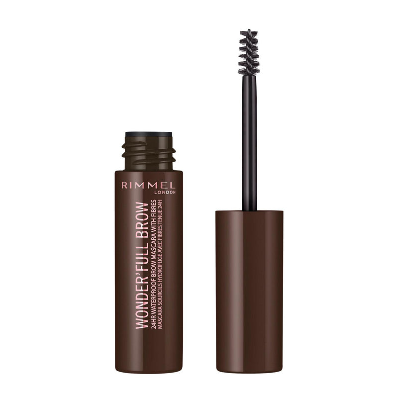 Rimmel London brow mascara in Dark shade, UK version