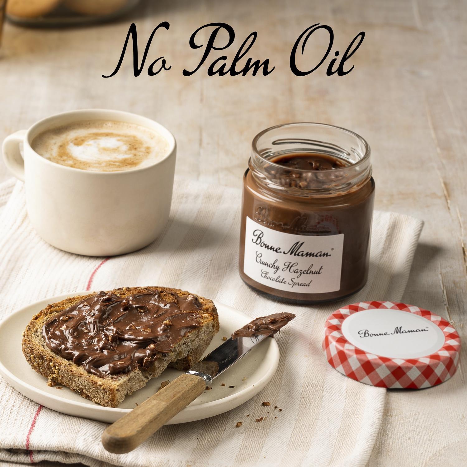 Bonne Maman Crunchy Hazelnut Chocolate Spread 250g - British product