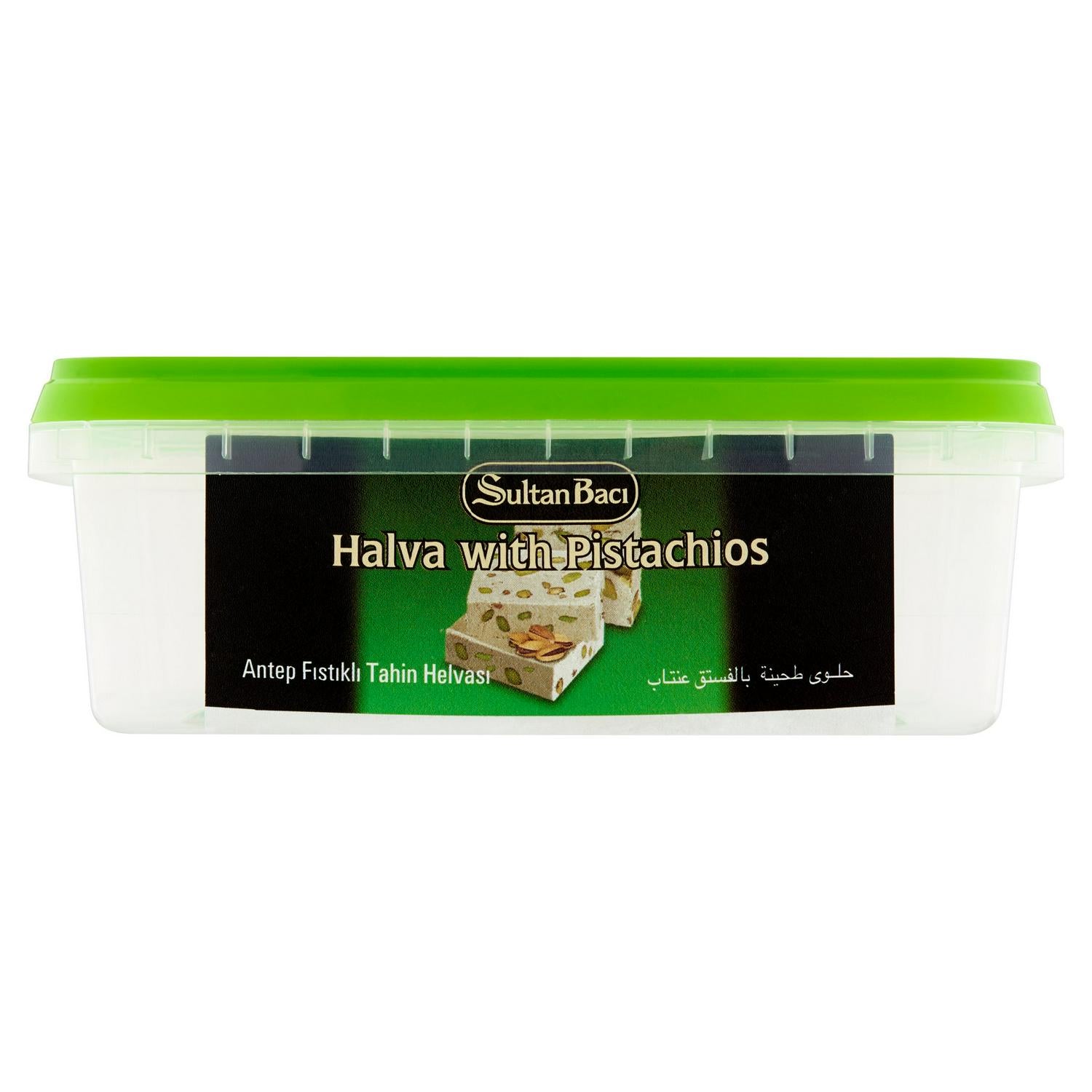 Halva Sultan Baci con pistachos 350 g (marca británica)