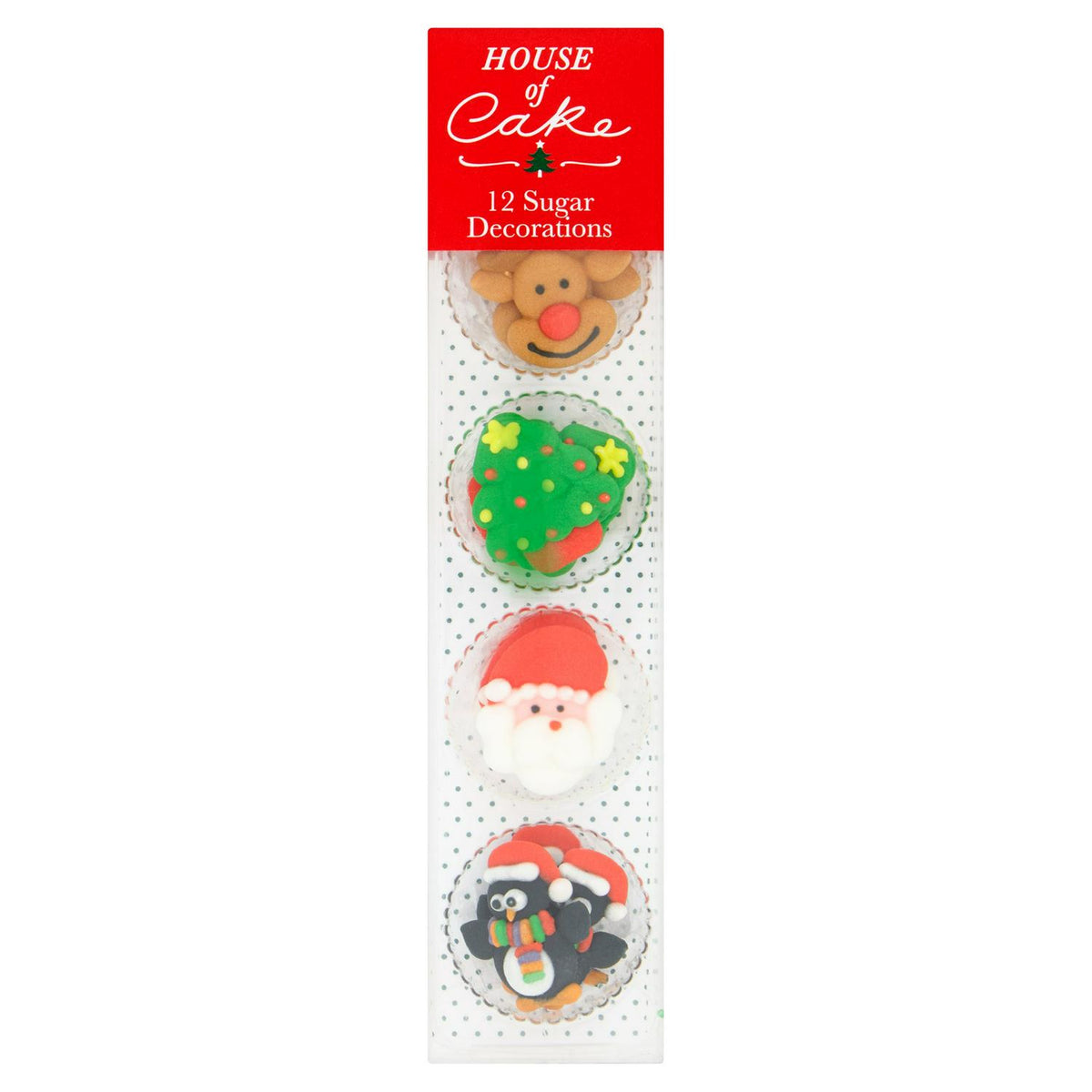 House of Cake Sugar Decorations x12