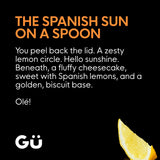 Gü Spanish Lemon Cheesecake Dessert Cups 2 x 85g, UK version