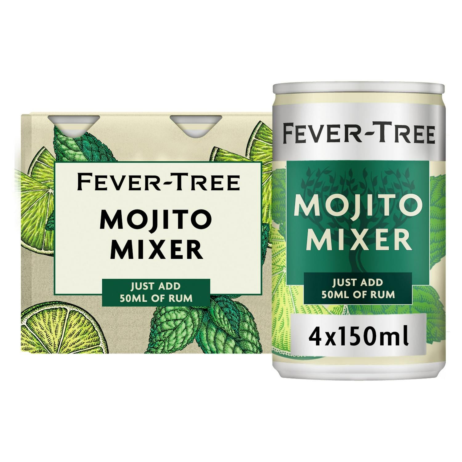Fever-Tree Mojito Mixer 4 x 150ml - British product