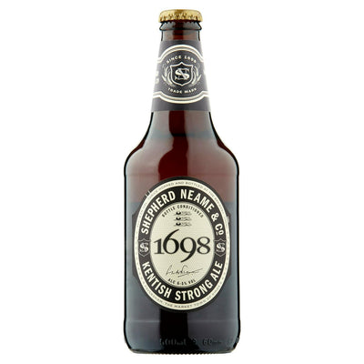 Sainsburys Shepherd Neame 1698 bière forte conditionnée en bouteille 500ml - Acheter en ligne sur McGrocer