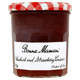 Bonne Maman Rhabarber- und Erdbeerkonfitüre 370 g - Britisches Produkt