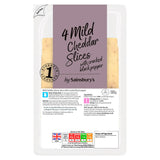 Mild Cheddar Cheese Slices with Cracked Black Pepper 110g