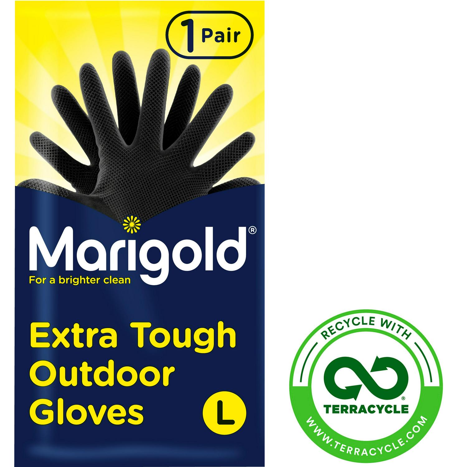 Marigold Extra Tough Outdoor Gloves Large, imported from the UK