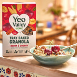 Yeo Valley Organic granola berry cherry 360g (British brand)