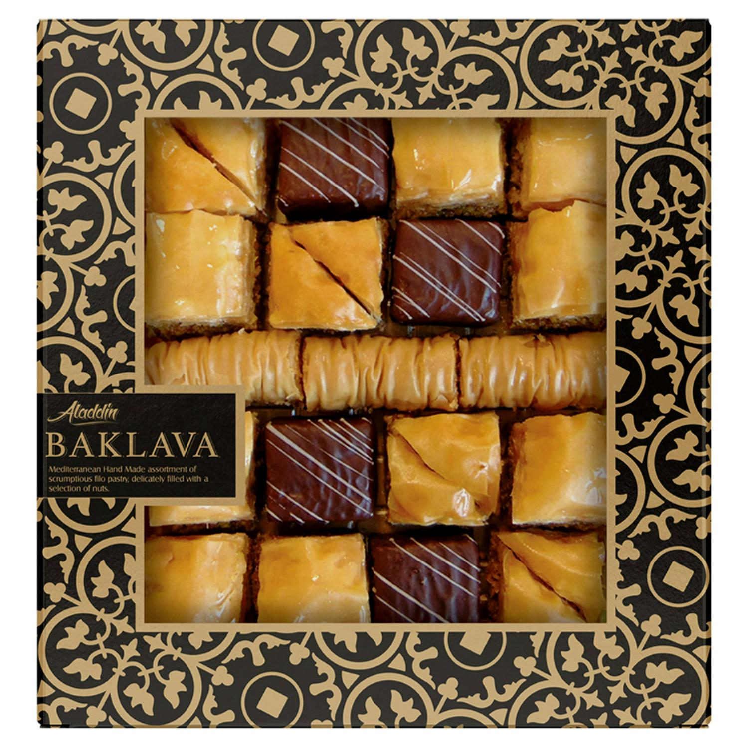 Aladdin Baklava Mixed Nut 375g Box - British product