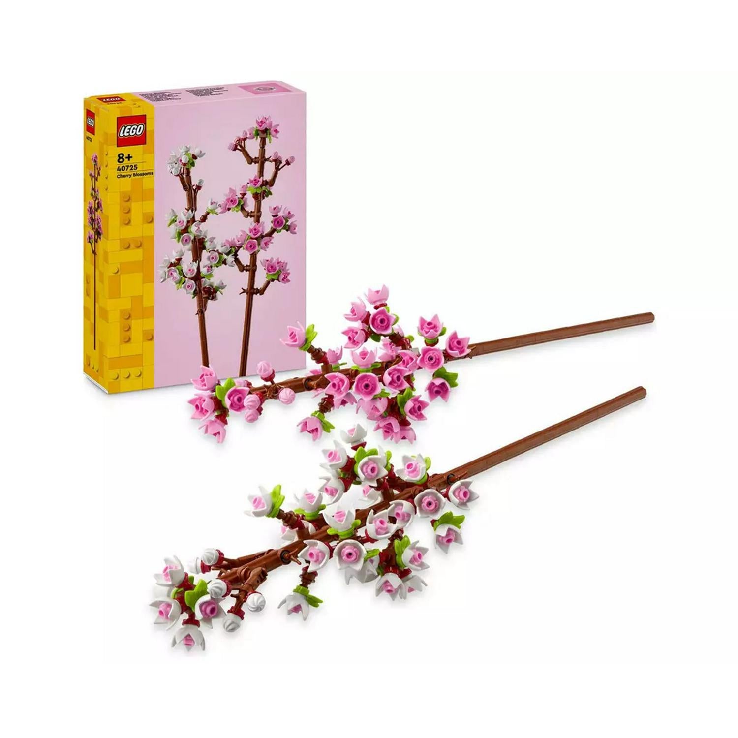 LEGO Cherry Blossom Flower Set Decor Build 430 Pieces, UK version