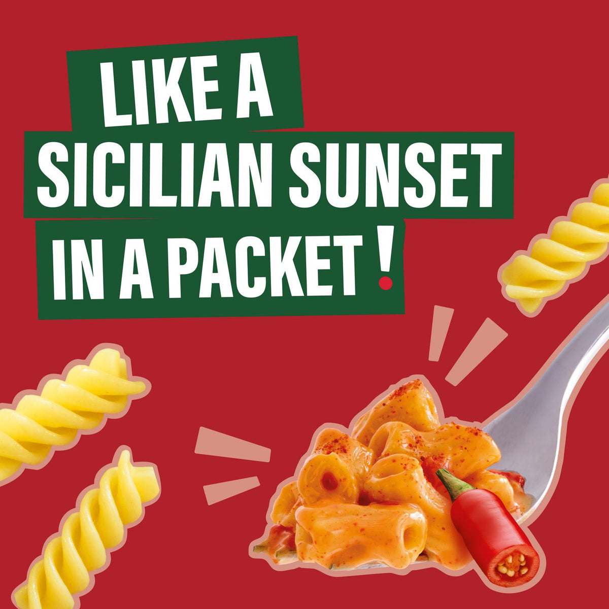 Dolmio Feasts Spicy Chorizo Fusilli Pasta Ready Meal 250g