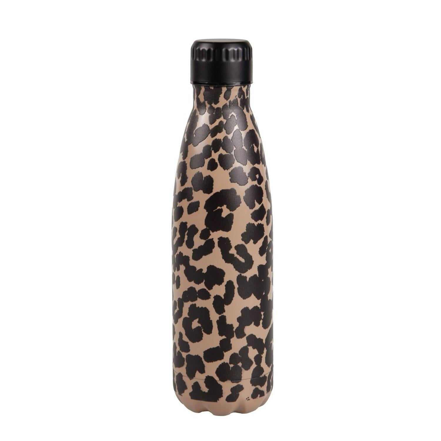 Sainsbury's Home Leopard Stainless Steel Bottle - 500ml