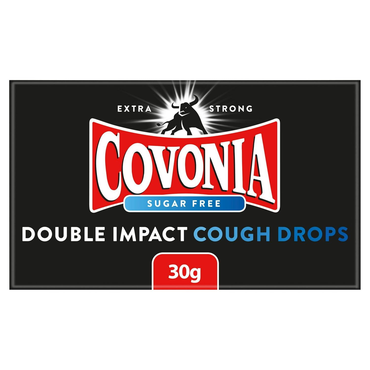 Covonia Cough Drops Sugar Free Double Impact 30g - British product