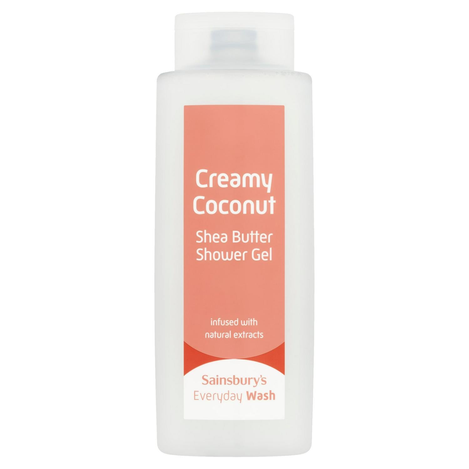 Sainsbury's Coconut Shea Butter Shower Gel 500ml (British brand)