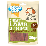 Good Boy Pawsley & Co Chewy Lamb Strips Dog Treats 80g