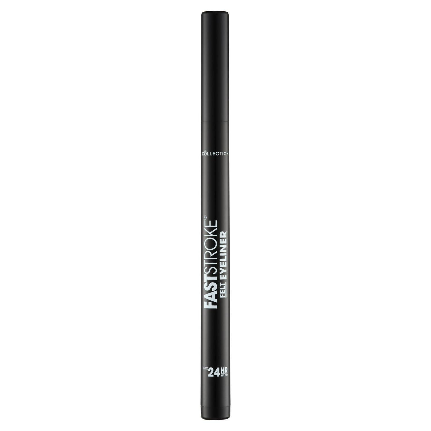 Collection Fast Stroke extreme 24Hr black eyeliner - British product