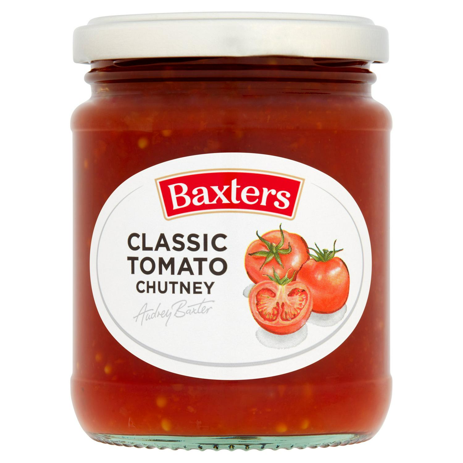 Baxters tomato chutney with red peppers 270g - British product