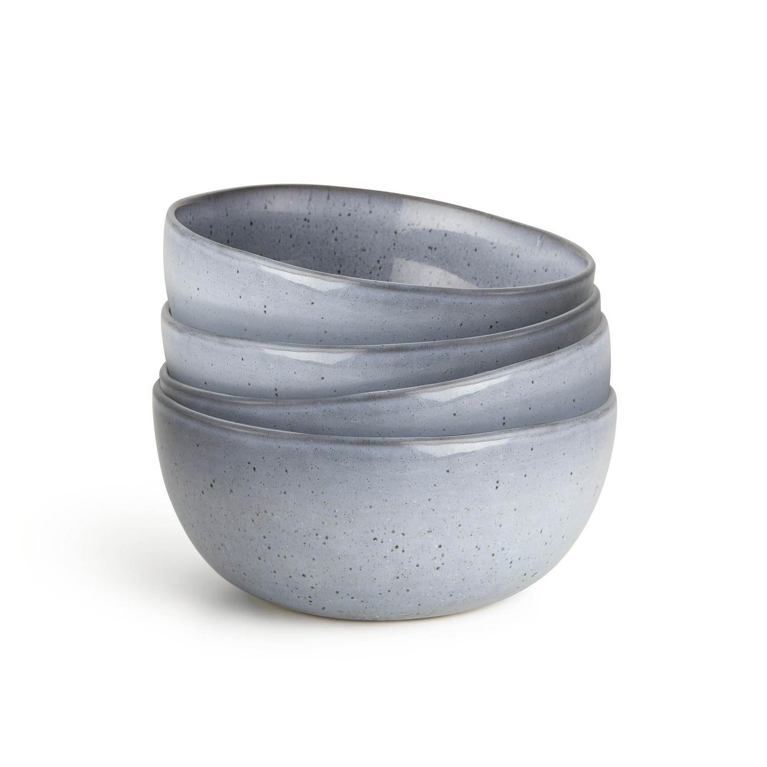 Habitat Evora Stoneware Cereal Bowl Blue, UK version