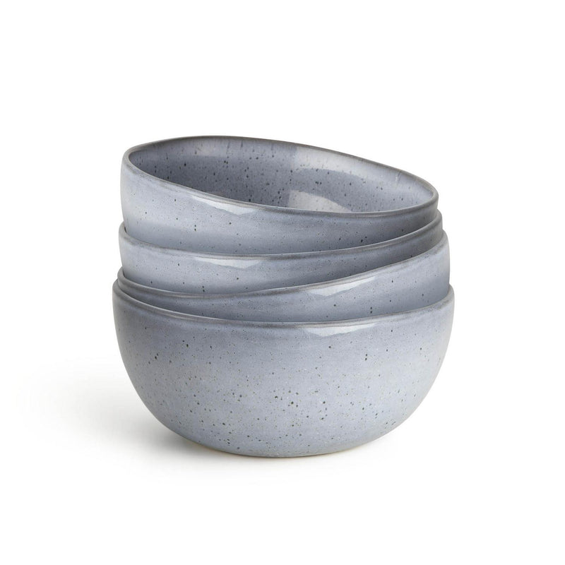 Habitat Evora Stoneware Cereal Bowl Blue, UK version