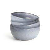Habitat Evora Stoneware Cereal Bowl Blue, UK version